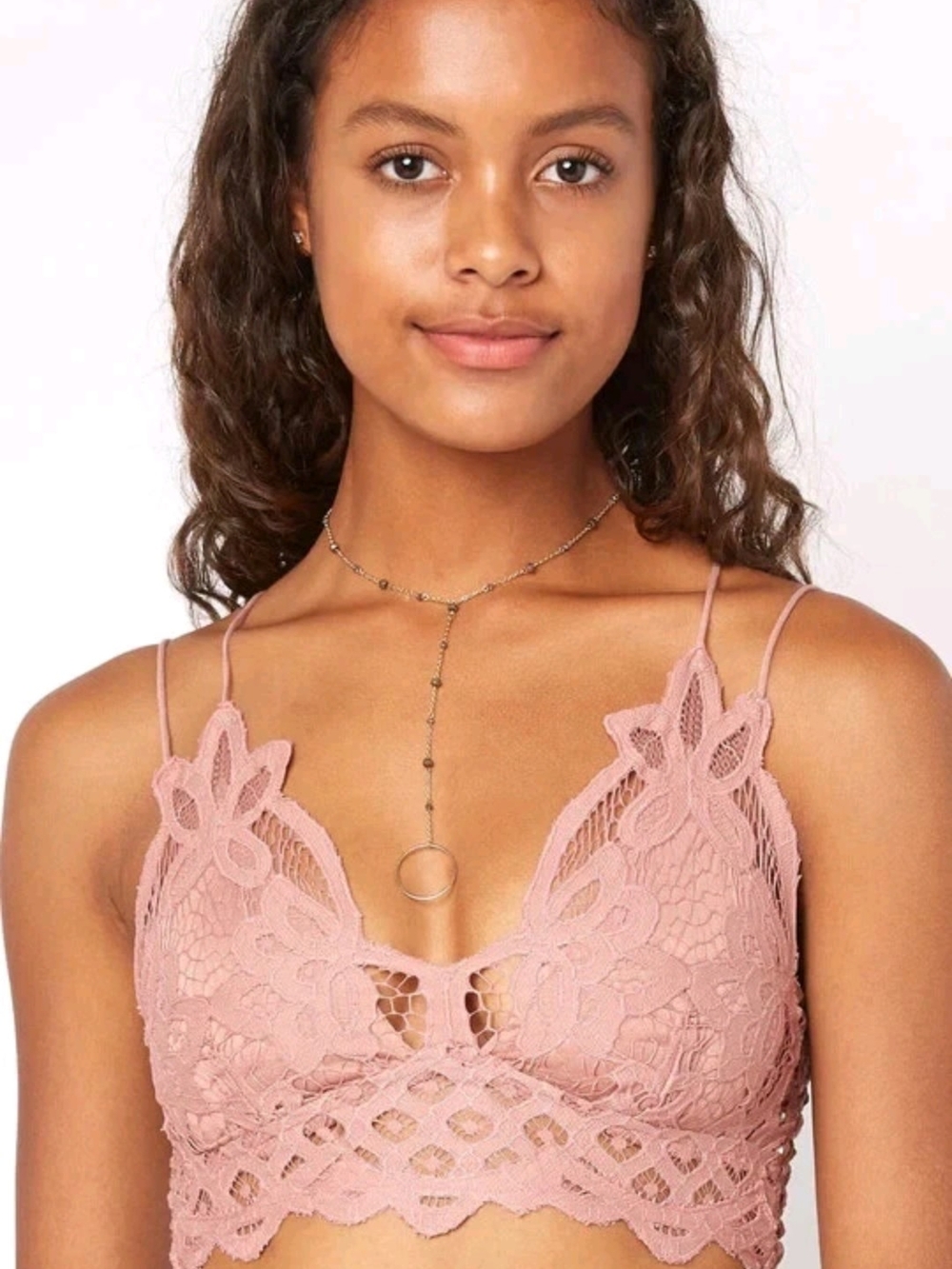 Free People Ballet Adella Floral Lace Bralette